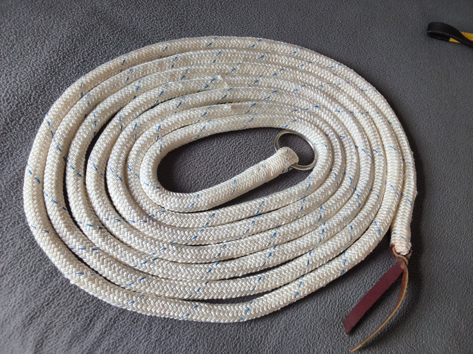 22' Parelli Training Rope With Ring End And Popper