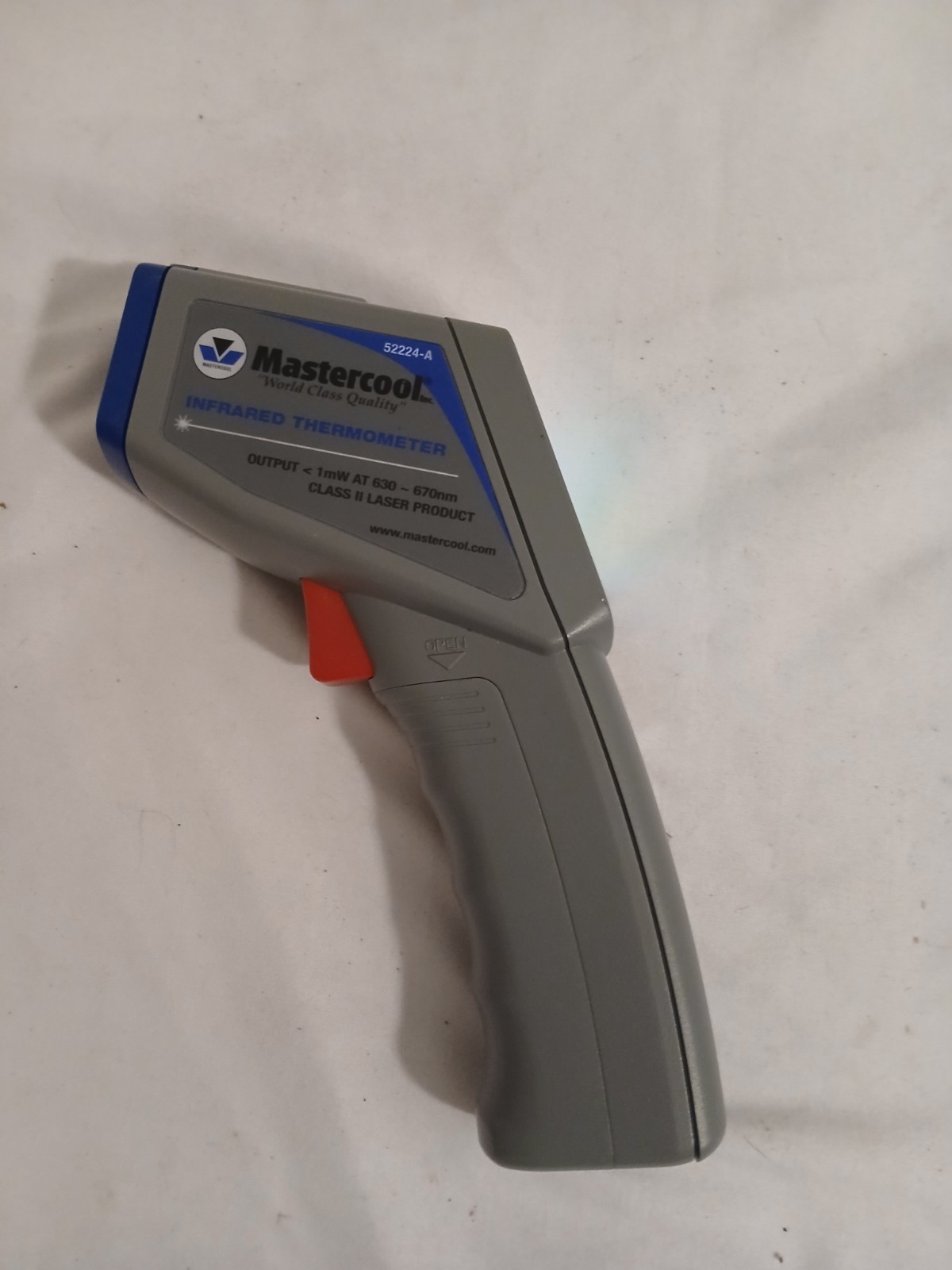 Mastercool Inferred Thermometer 52224A Handheld NO CASE