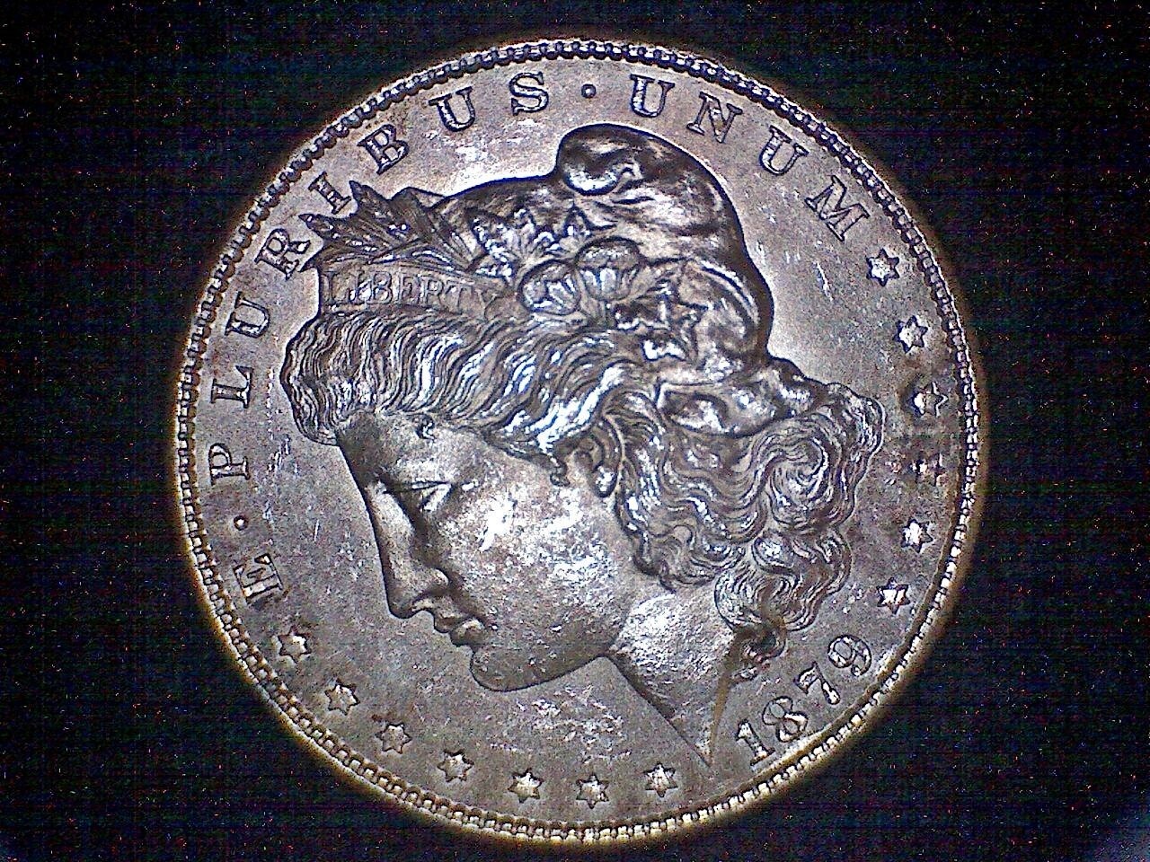 1879-S Morgan Silver Dollar Unc