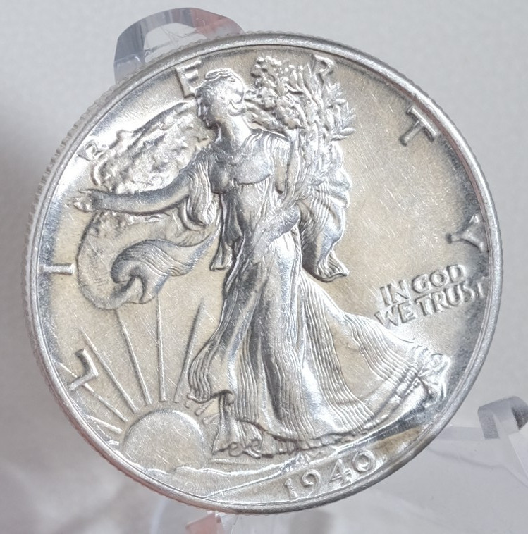 1940-P Walking Liberty Half Dollar /H15