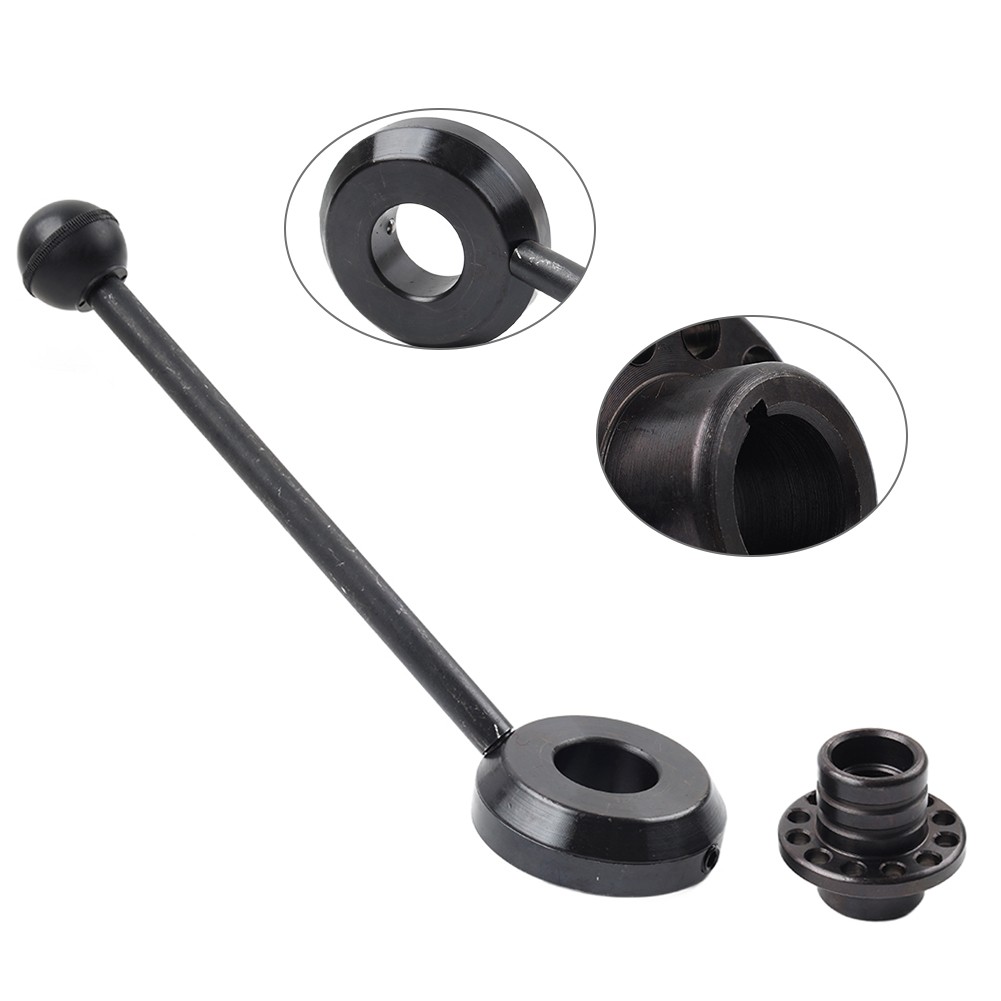 For Bridgeport Milling Machine Quill Feed Handle+Bracket CNC Vertical Mill Tools