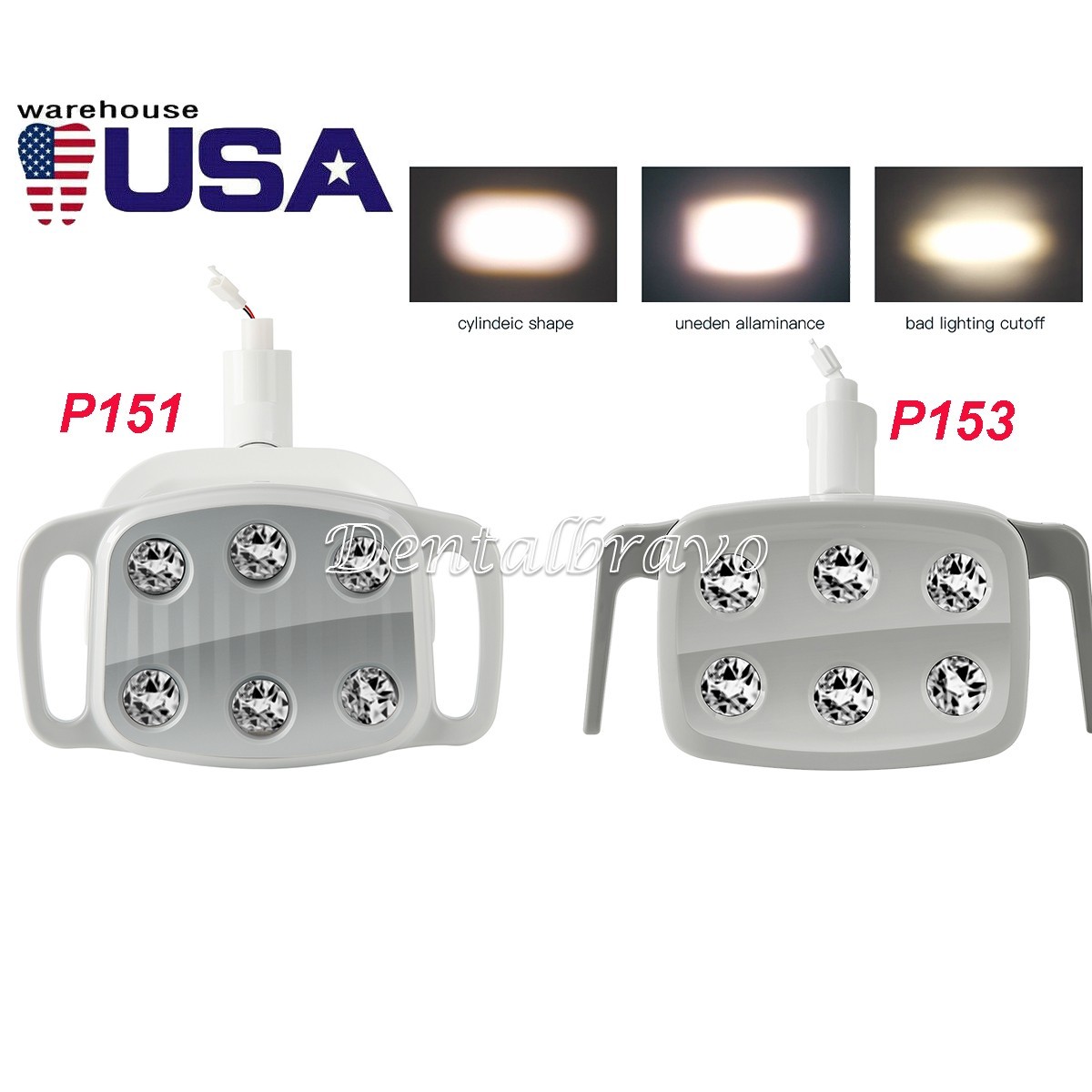 Dental 6 LED Oral LED Light Induction Lamp for Dental Unit Chair Adjustable