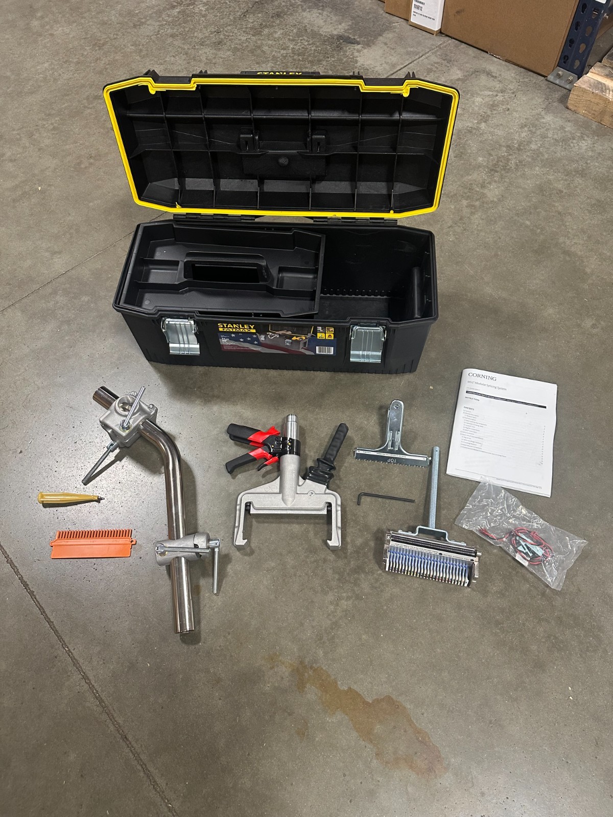 CORNING 4045K/36 SPLICING RIG - MS2 MODULAR SPLICING SYSTEM