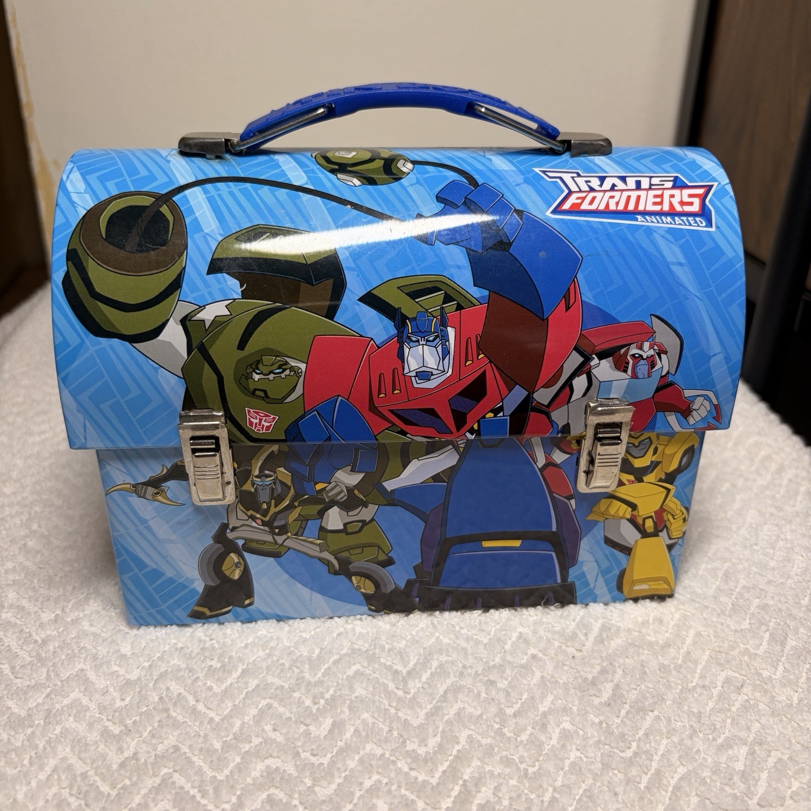 Transformers Animated Autobots Lunchbox Tin Box Company 2008