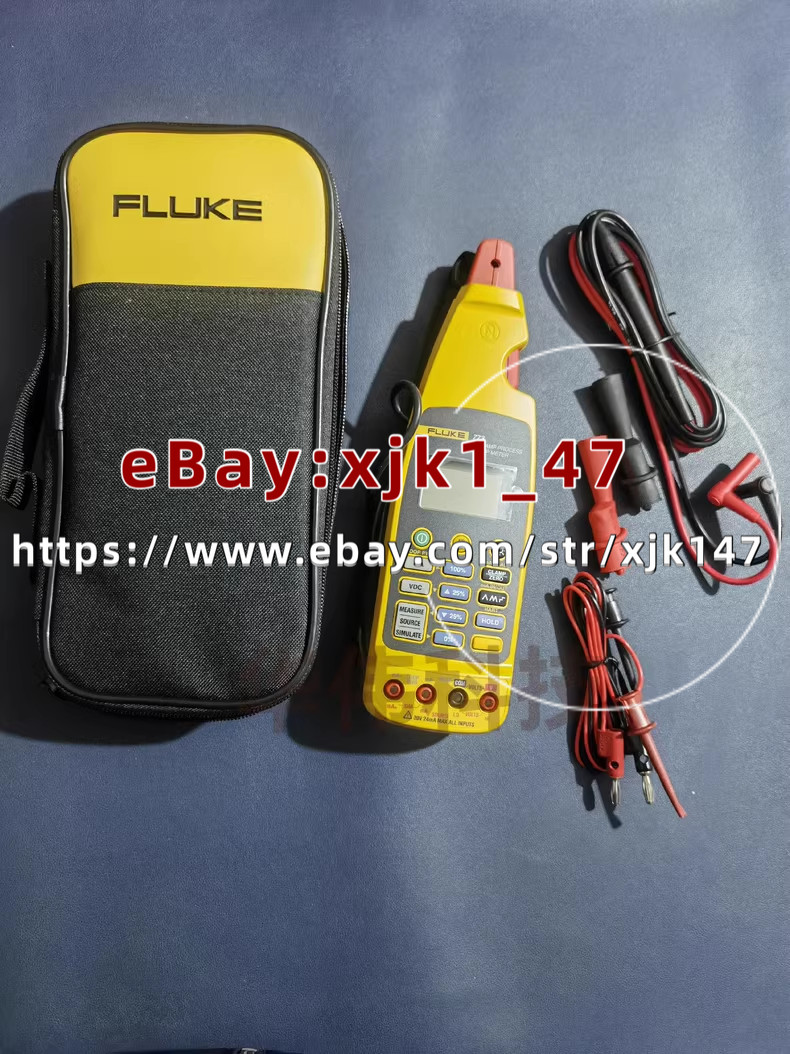 Fluke 773 Milliamp Process Clamp Meter 4 to 20 mA Signals Provide Loop Power/xjk