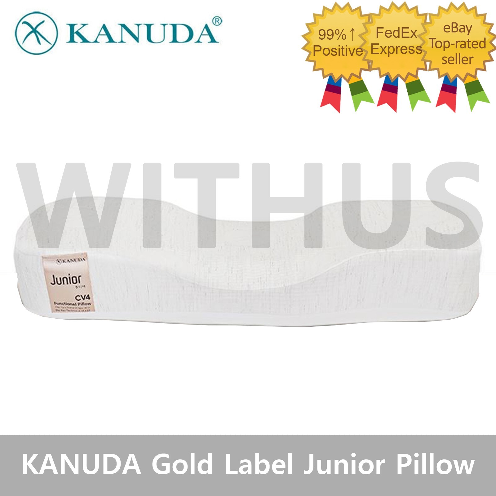 KANUDA Gold Label Junior Memory Form Pillow Premium - Tracking_