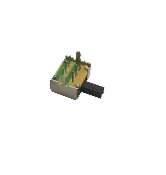 10pcs SK22D07 6Pin Toggle Vertical Slide Switch 2P2T 4mm Handle for PCB Mount S