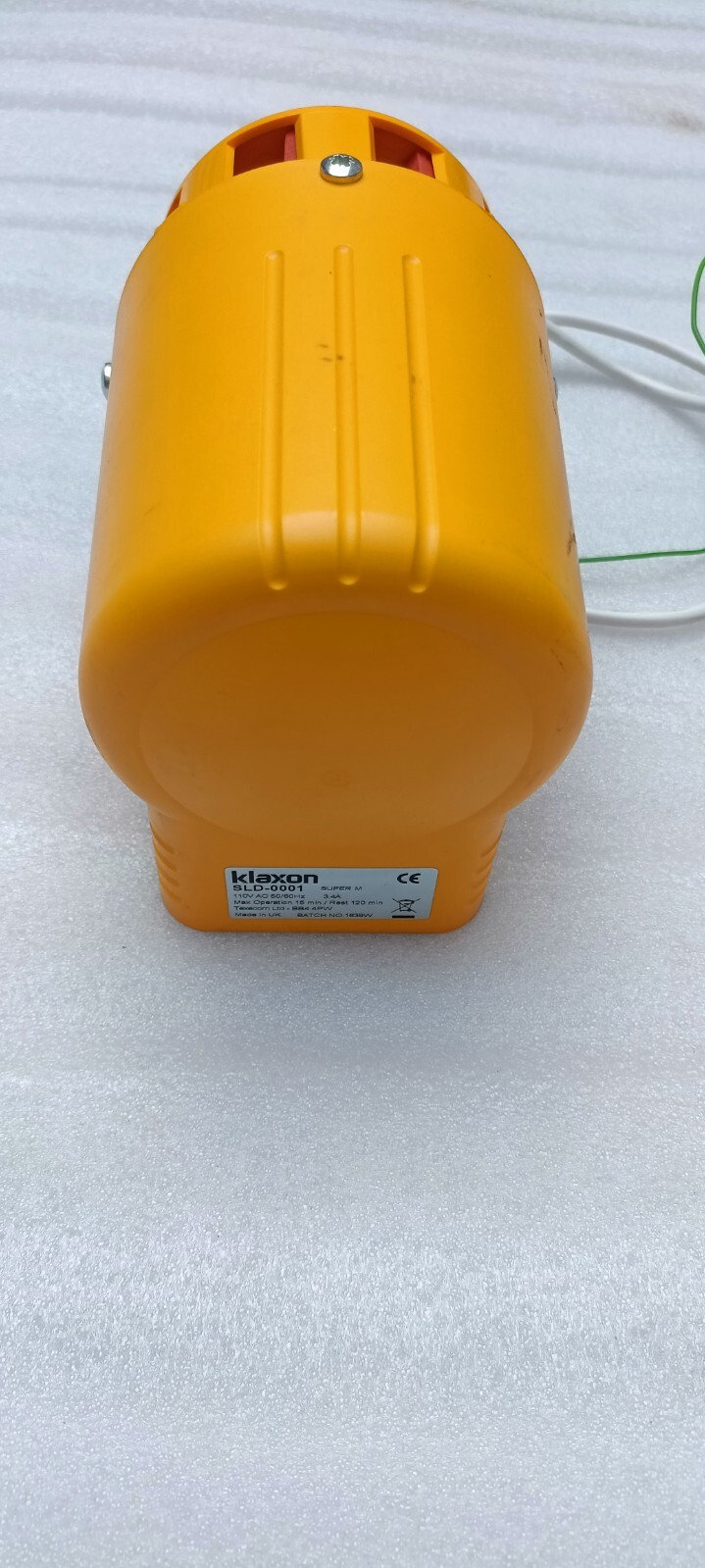 SLD-0001 KLAXON SIREN 110V