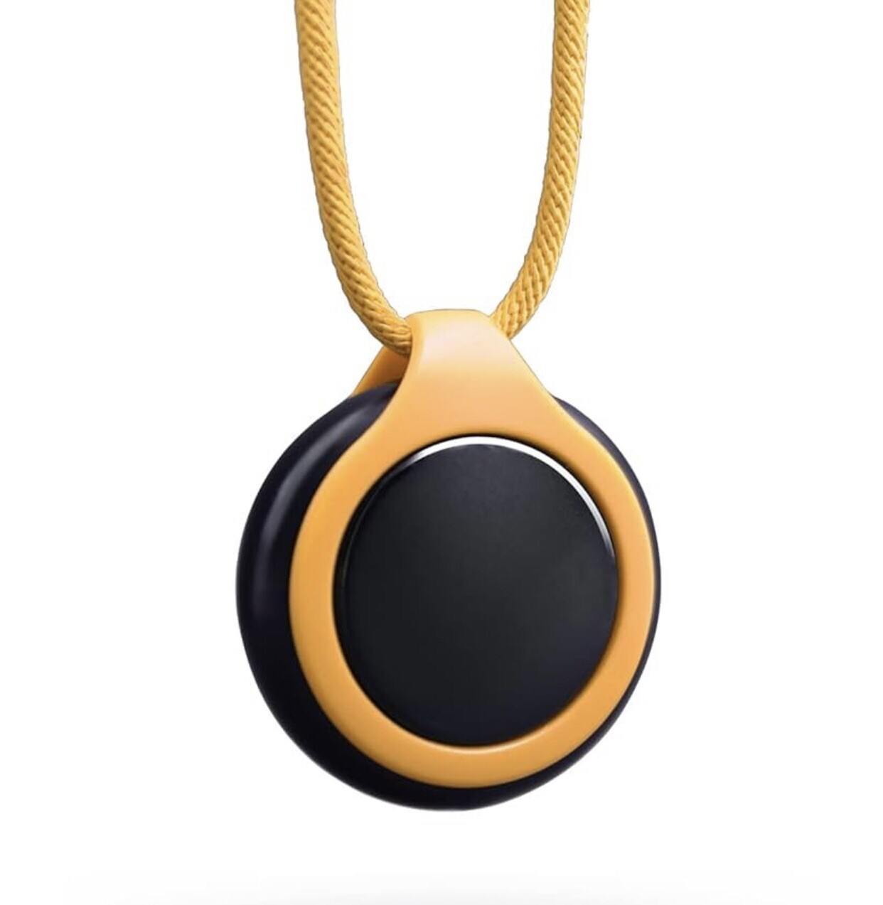 UPOSTURE Smart Necklace Posture TrainerReminder Confidence Builder Chrome Yellow