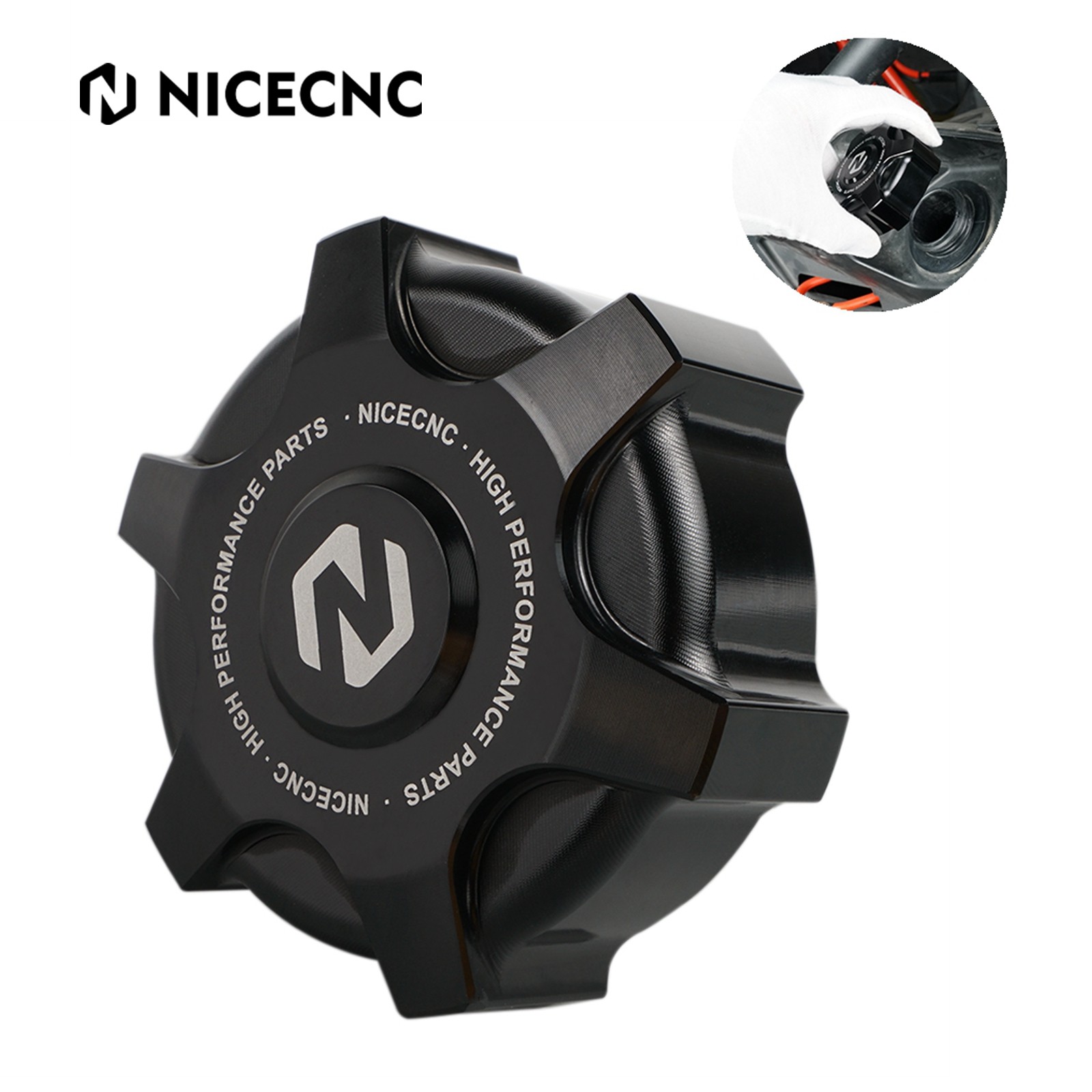 NICECNC Fuel Cap with Gasket #709000868 for Can-Am Maverick X3 R RR 2018-2022