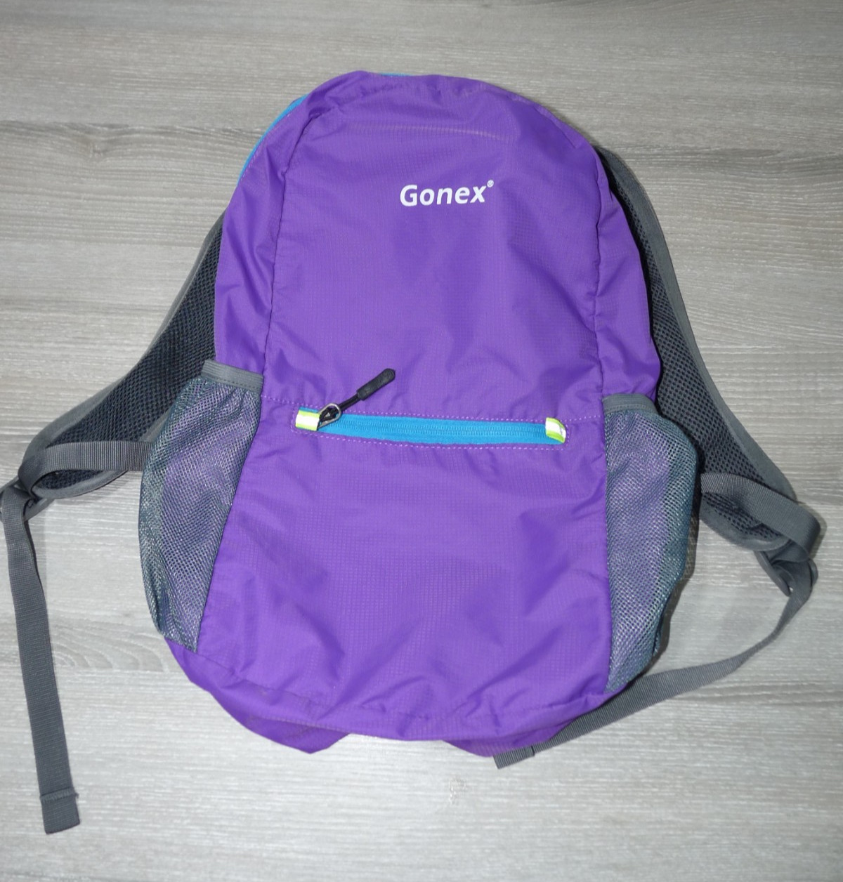 Gonex  16" Backpack Purple Gray Lightweight