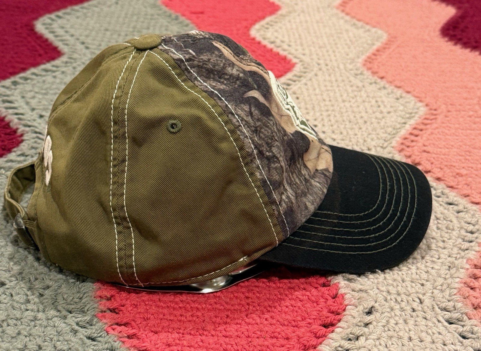New Mexico Lobos Football/Basketbal REALTREE AP HD Camo Deer Hunting Hat/Cap