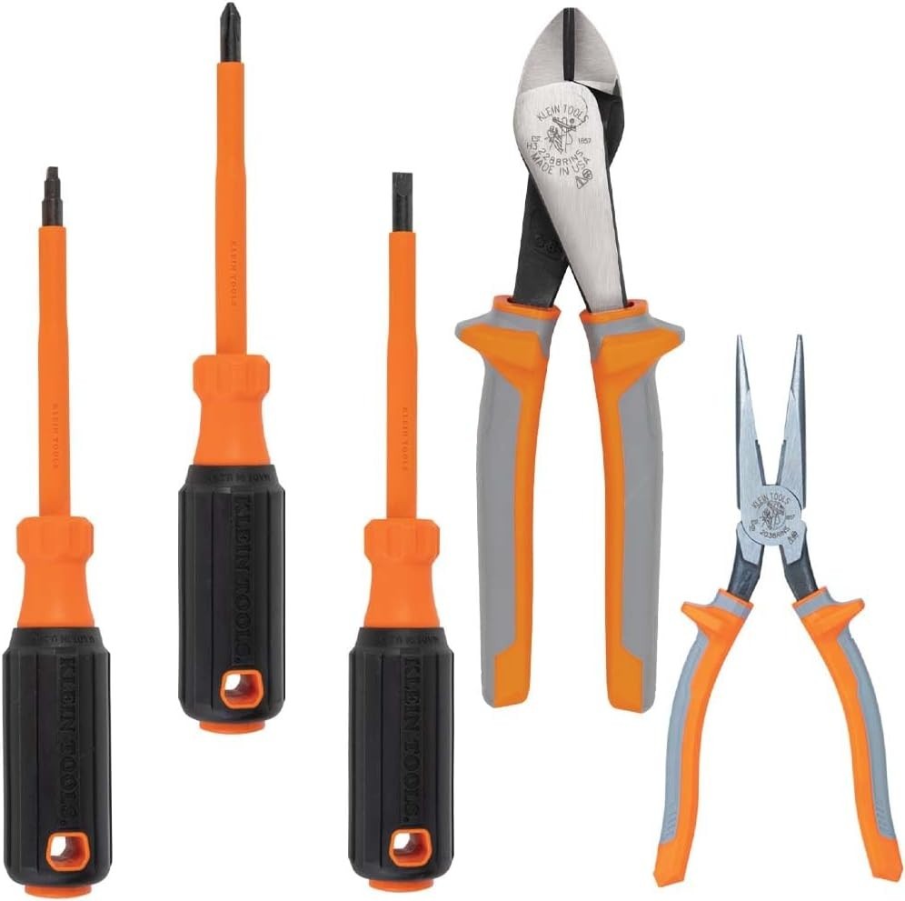 Klein Tools 1000V Insulated Tool Set, 5-Piece