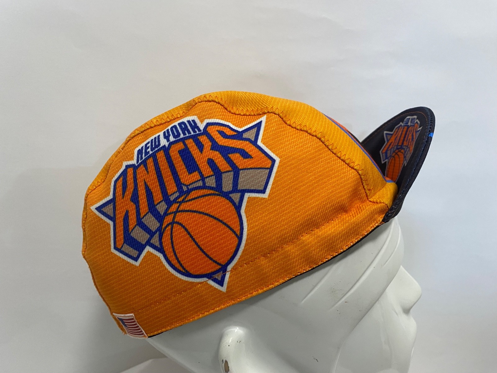 cycling caps Knicks handmade in USA
