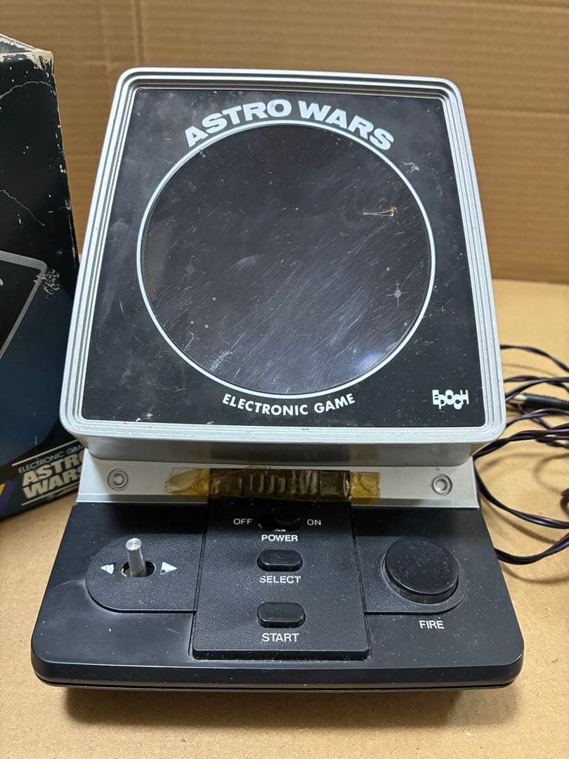 Epoch Electronic Game LCD Screen Retro Adapter Tested Working NO DUTY