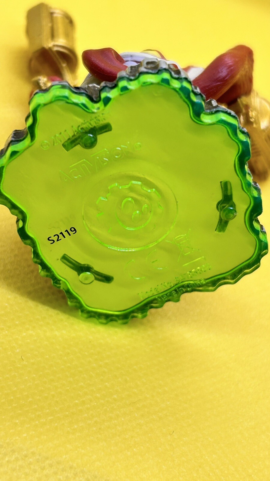 TRIGGER HAPPY Skylanders Activision Spyro's Adventure Figure Green Base 2011