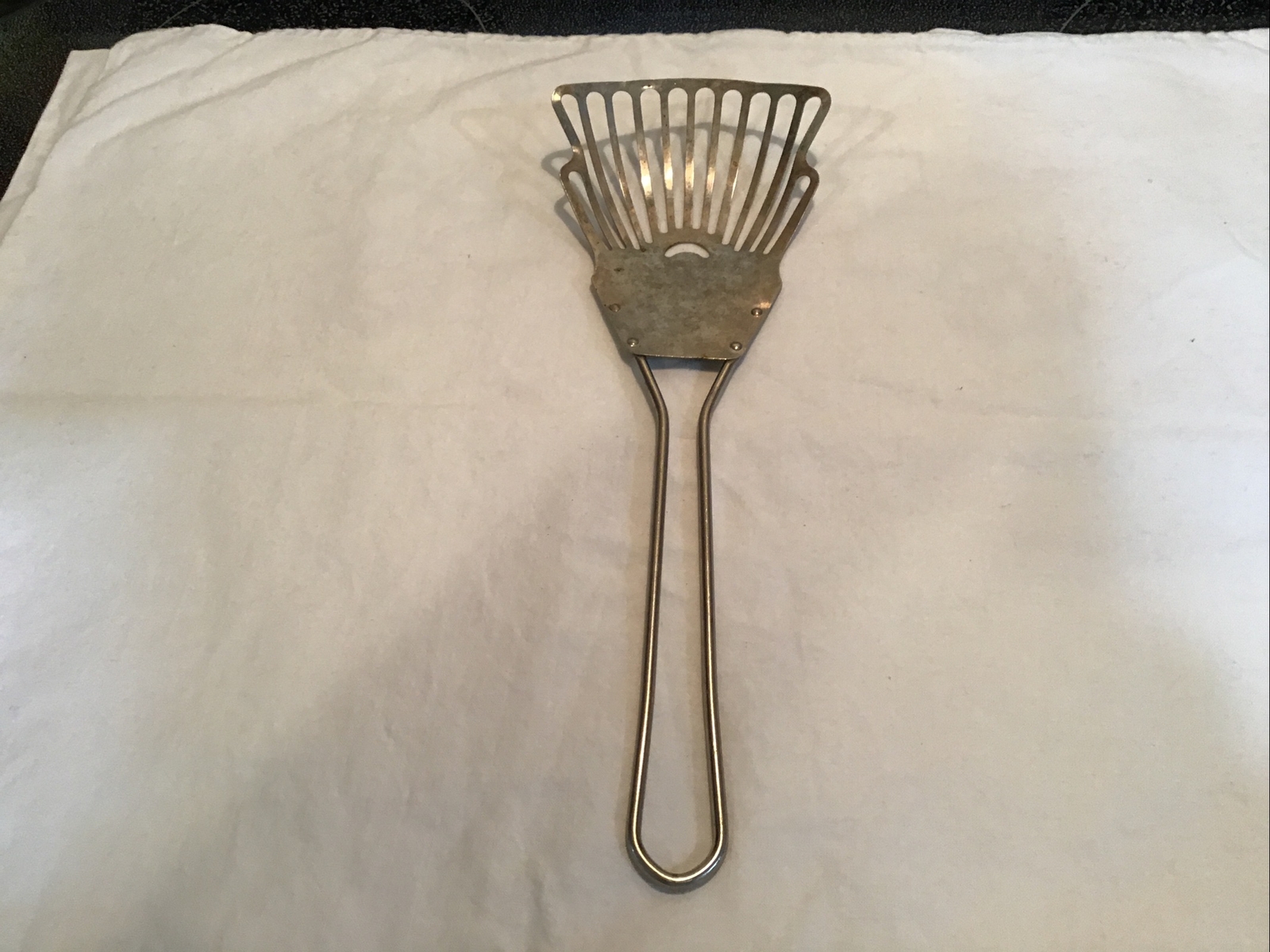 Vintage Retro Metal Scoop Unusual