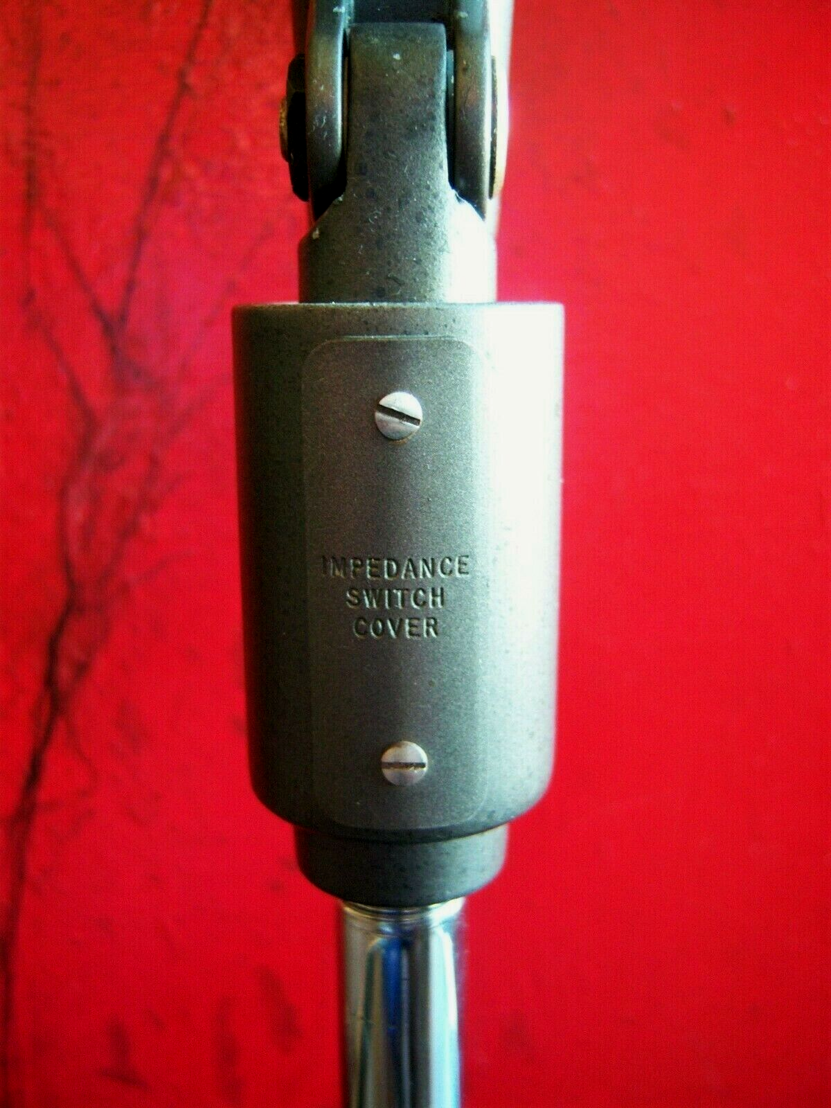 Vintage RARE 1970's Dukane 7A882 / Shure SM56 dynamic cardioid microphone Dual Z