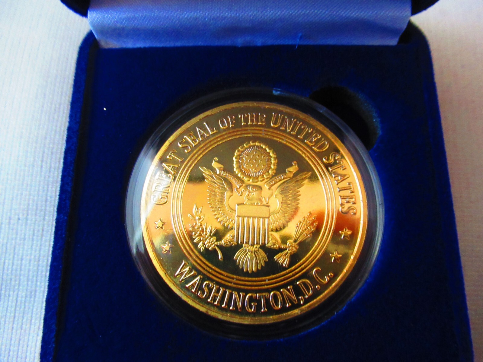 United States Cyber Command Challenge Coin w/ Presentation Box