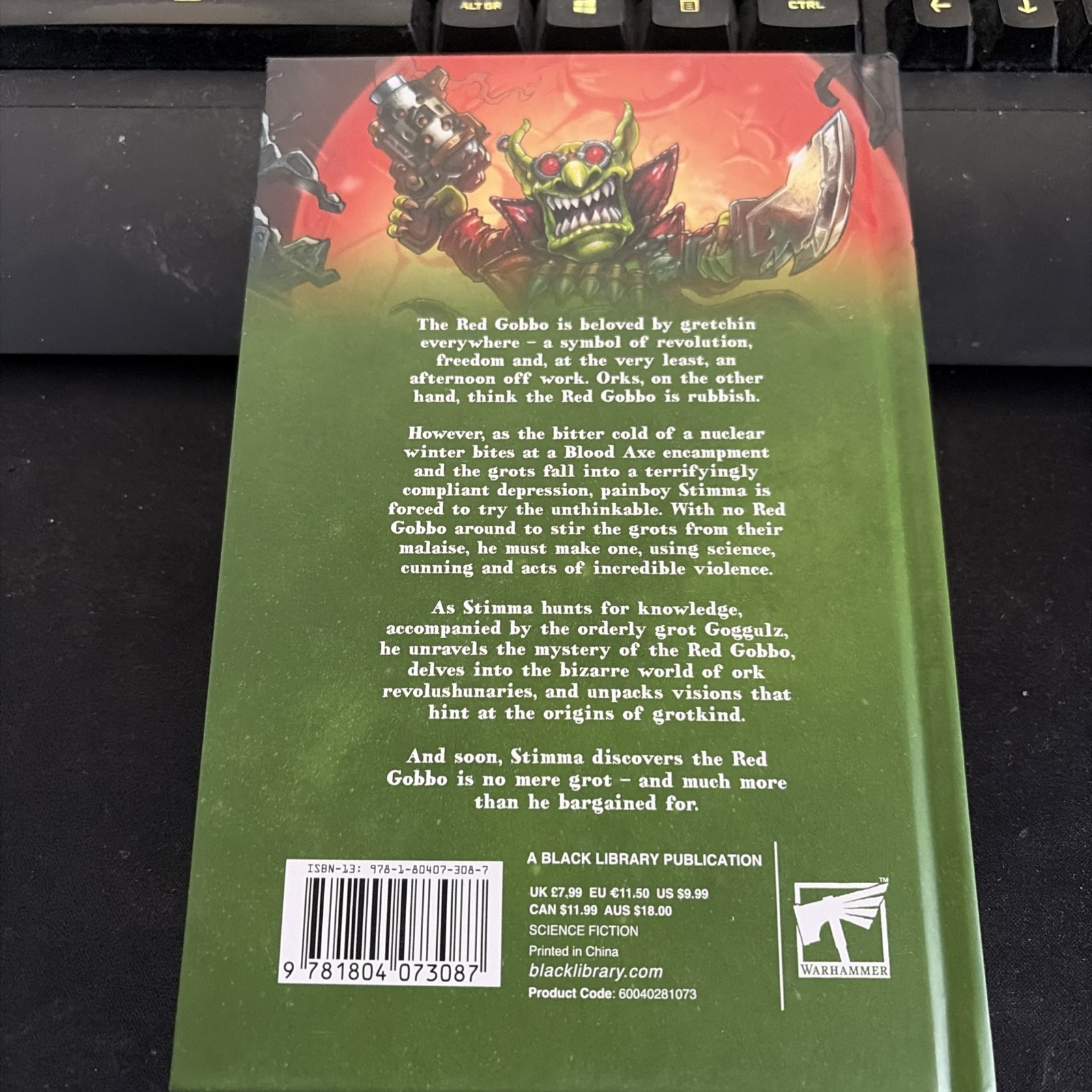 Da Gobbo Rides Again Warhammer 40k Hardcover Black Library Orks