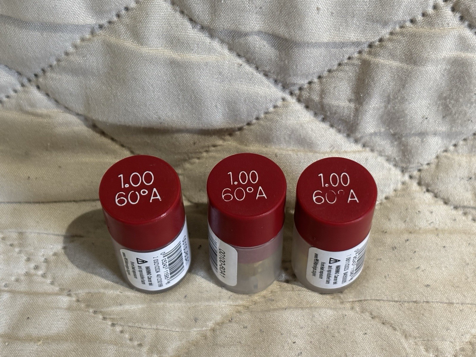 LOT OF 3 NEW 1.00-60* A HOLLOW DELAVAN OIL BURNER NOZZLE SHIPS FREE