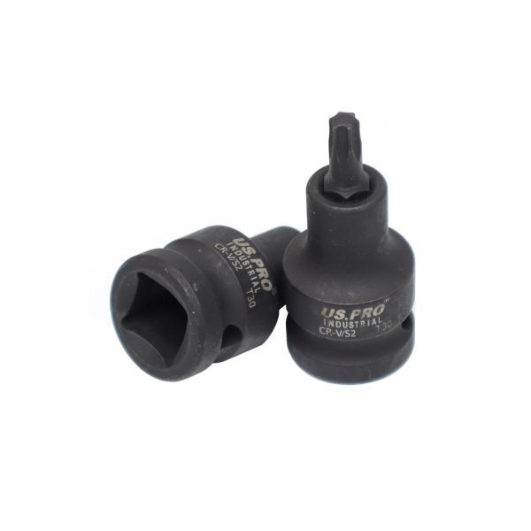US PRO 1/2" Drive Impact Torx Bit Socket T30 53mm CR-V S2 Single Star
