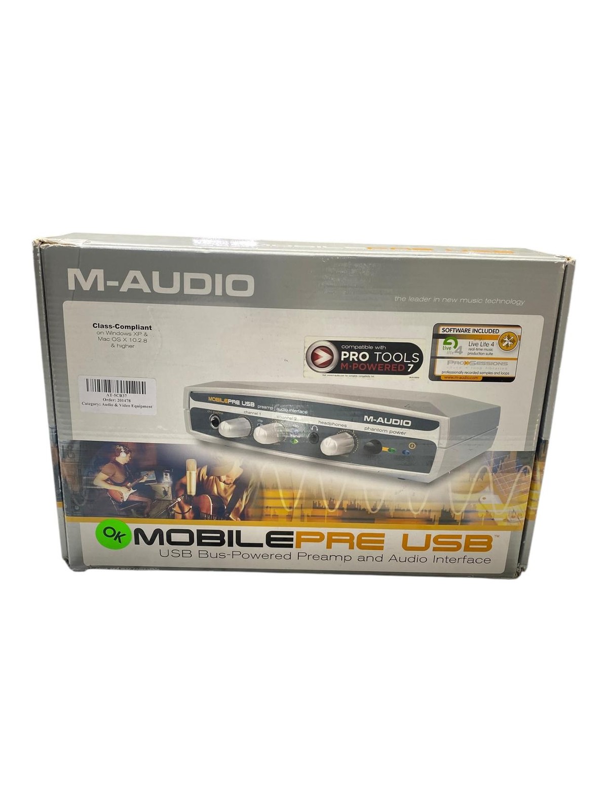 M-Audio MobilePre USB Preamp Audio Interface - 200F - V1.03 AU02-071G1