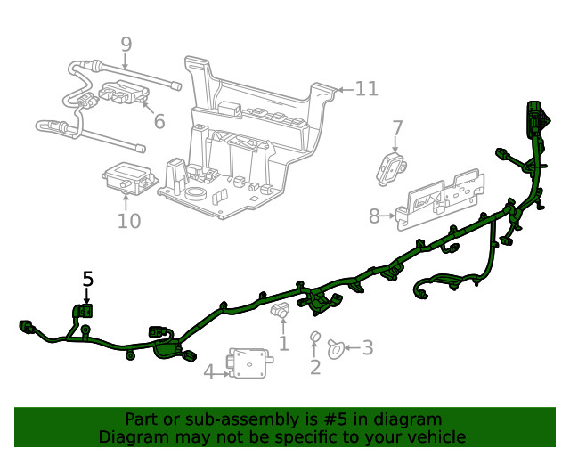 Genuine GM Harness 85540326