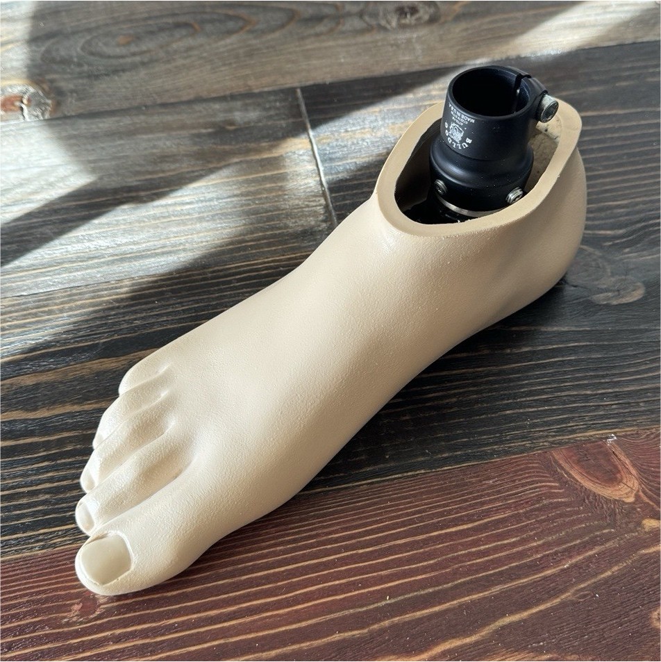 Willowwood Impulse Prosthetic Foot Model Right  29X Beige Mobility Aid