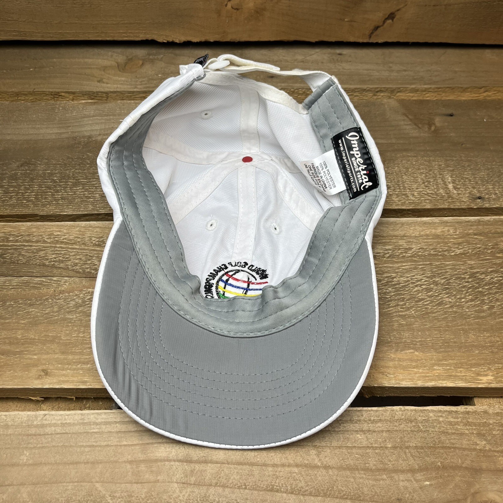 World Golf Championships Bridgestone International Imperial Strapback Hat Cap