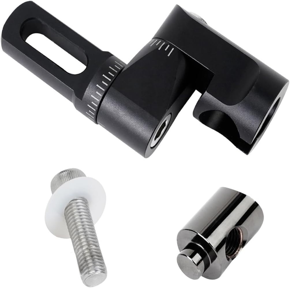 Adjustable Single Side V-Bar Mount with Quick Disconnect for Bow Stabilization-