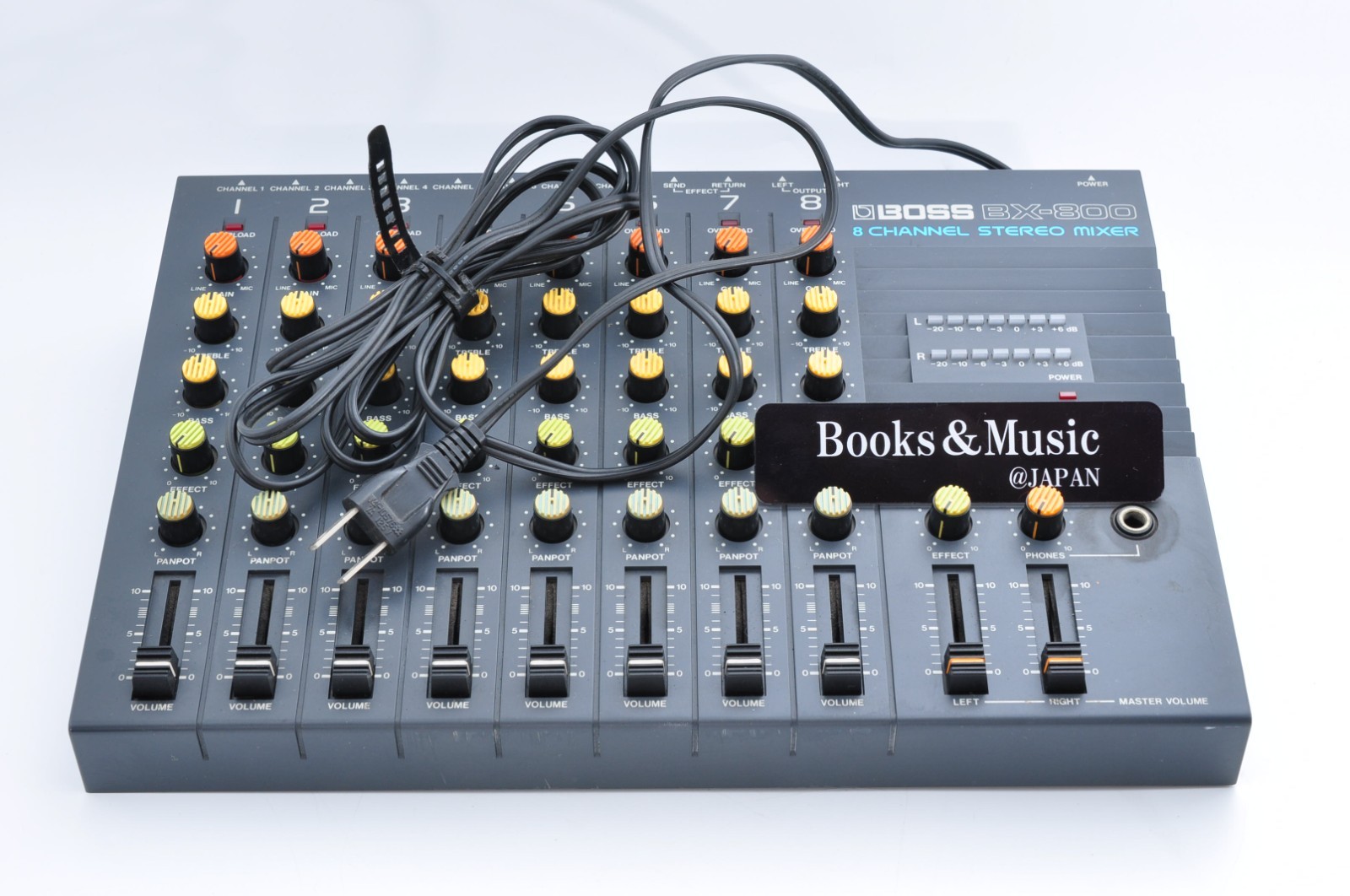 Boss BX-800 8-Channel Stereo Mixer 1986 Made in Japan Working 700125