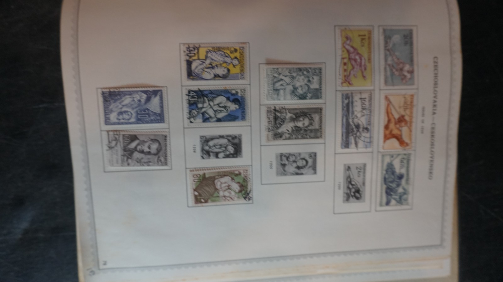 Czechoslovakia nice collection in album