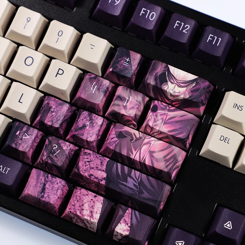 Jujutsu Kaisen Satoru Anime Animation Personality 108 Keycap Pbt Craft Homeboy
