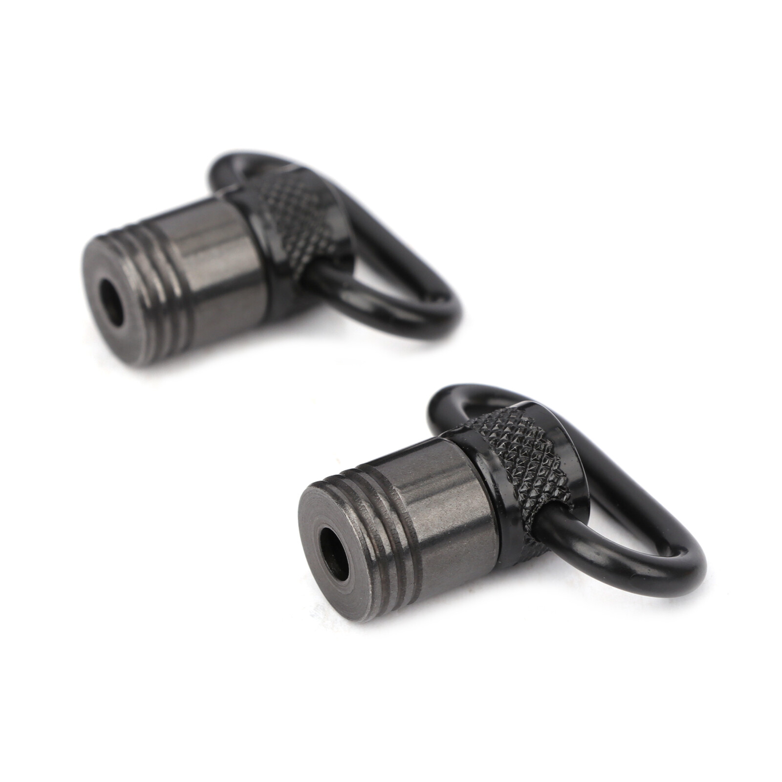 1 Pair Push Button Quick Detach/Release Rifle Sling Swivels Mount Base-Xmas Gift