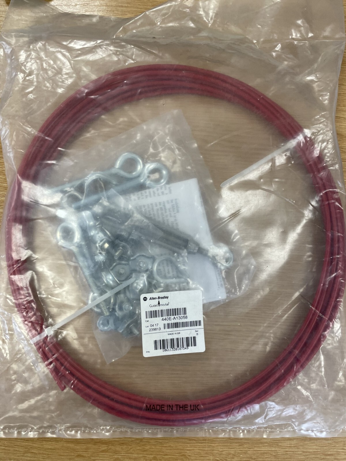 Allen Bradley 440E-A13058 Turnbuckle Kit, 10m, 4 Eye Bolts (13058)