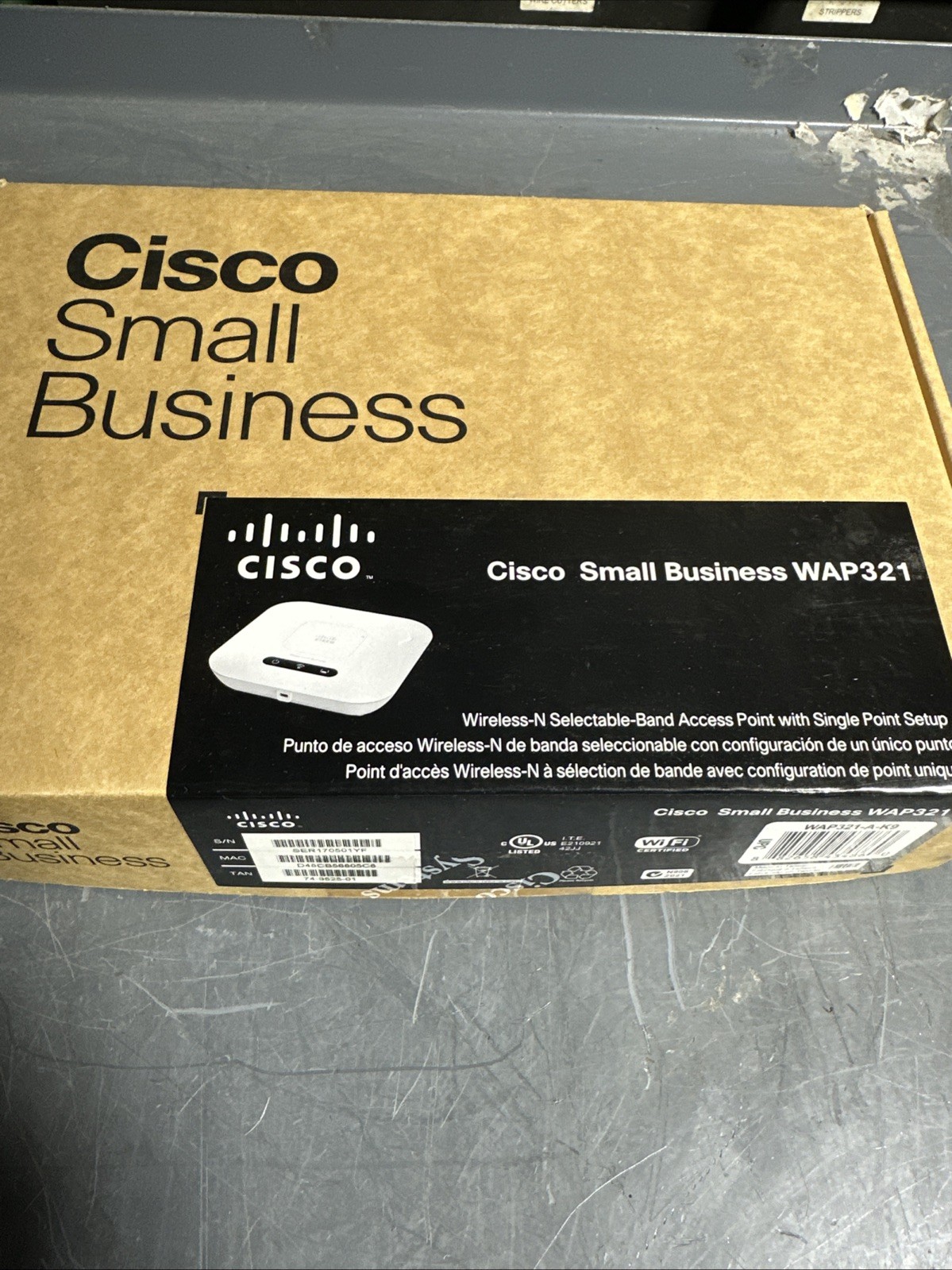Cisco WAP321-A SMALL BUSINESS WIRELESS ACCESS POINT BAND WIFI
