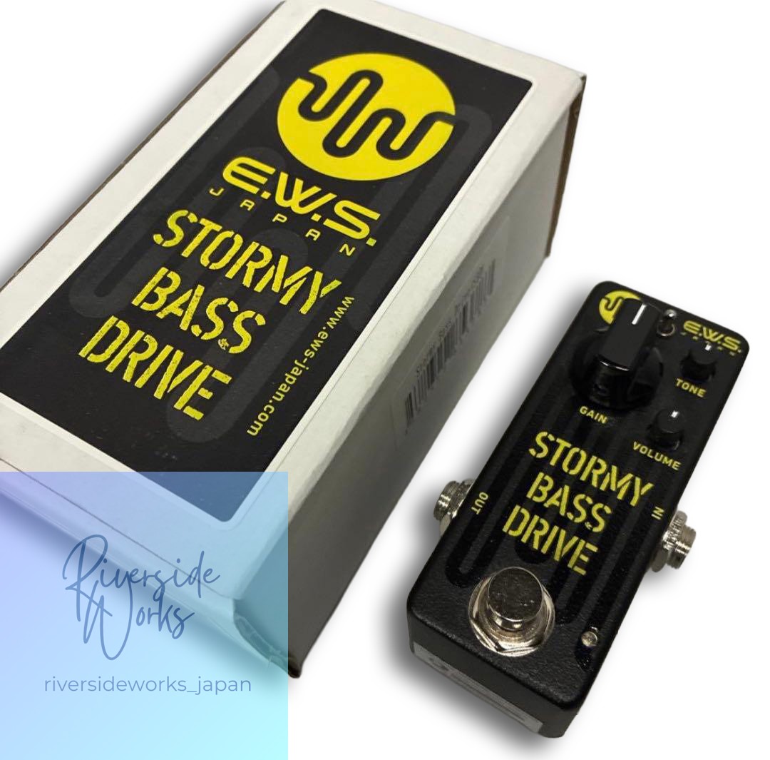 EWS Stormy Bass Drive Bass Distortion Pedal
