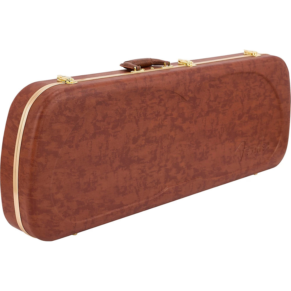 Fender Jazzmaster/Jaguar Electric Guitar Eyeglass Case Brown