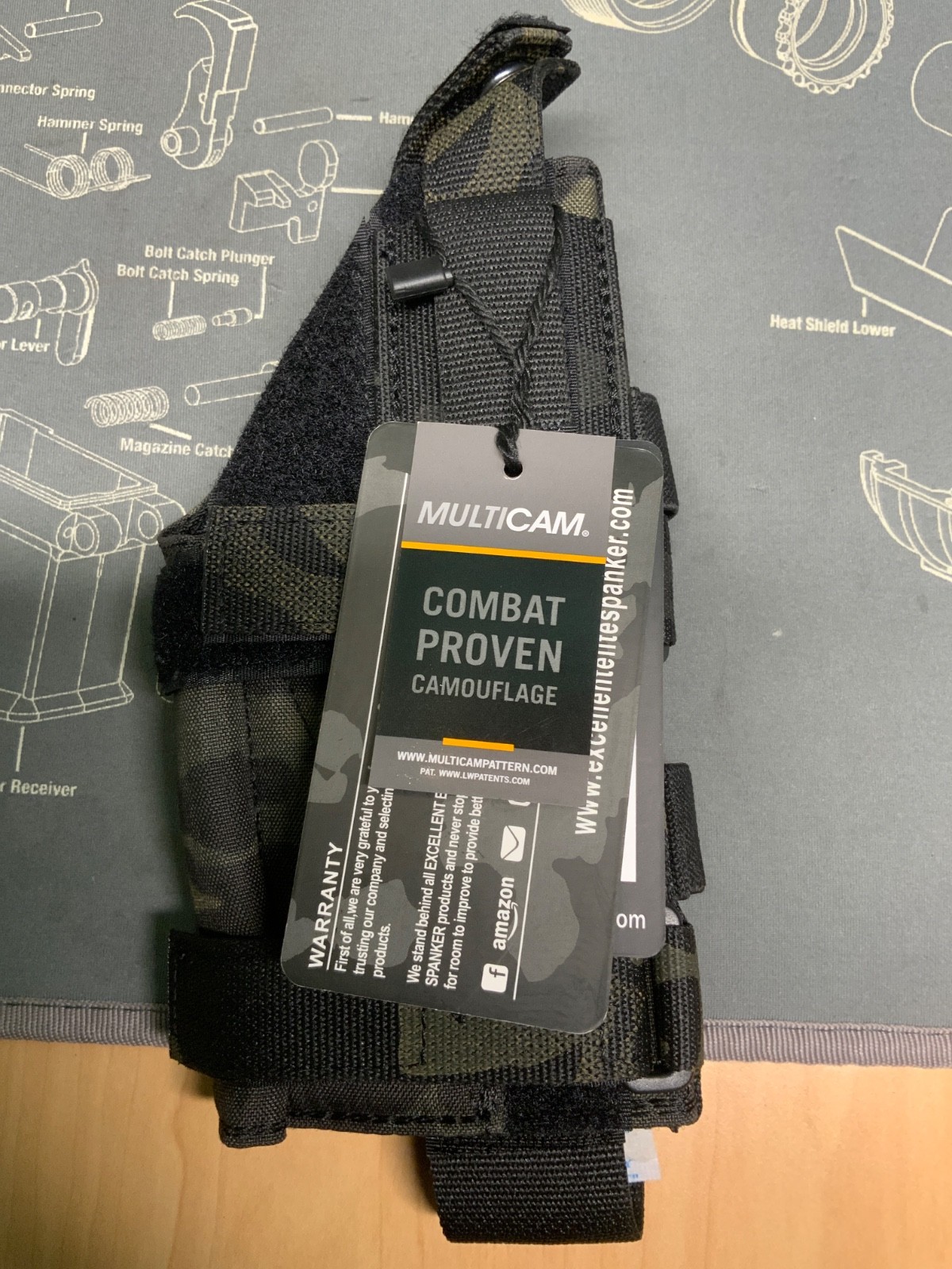 Excellent elite Spangler universal holster EL126 MCB