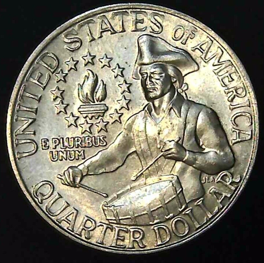 1976-P 25C Washington Quarter BU CN CLAD 24wc0726-1