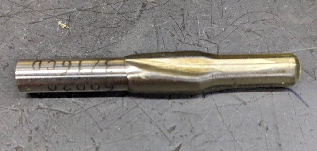 WKW Straight Router Bit 3/16" CD 1/4" SH HSS 60020 Double Flute USA