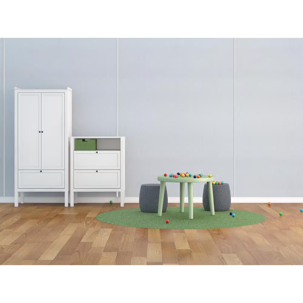 0.090 In. X 4 Ft. X 8 Ft. White FRP Decorative Wall Paneling (1-Pack)