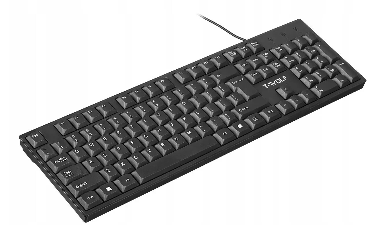 Gaming Usb Luminous Wired Keyboard Floating Manipulator