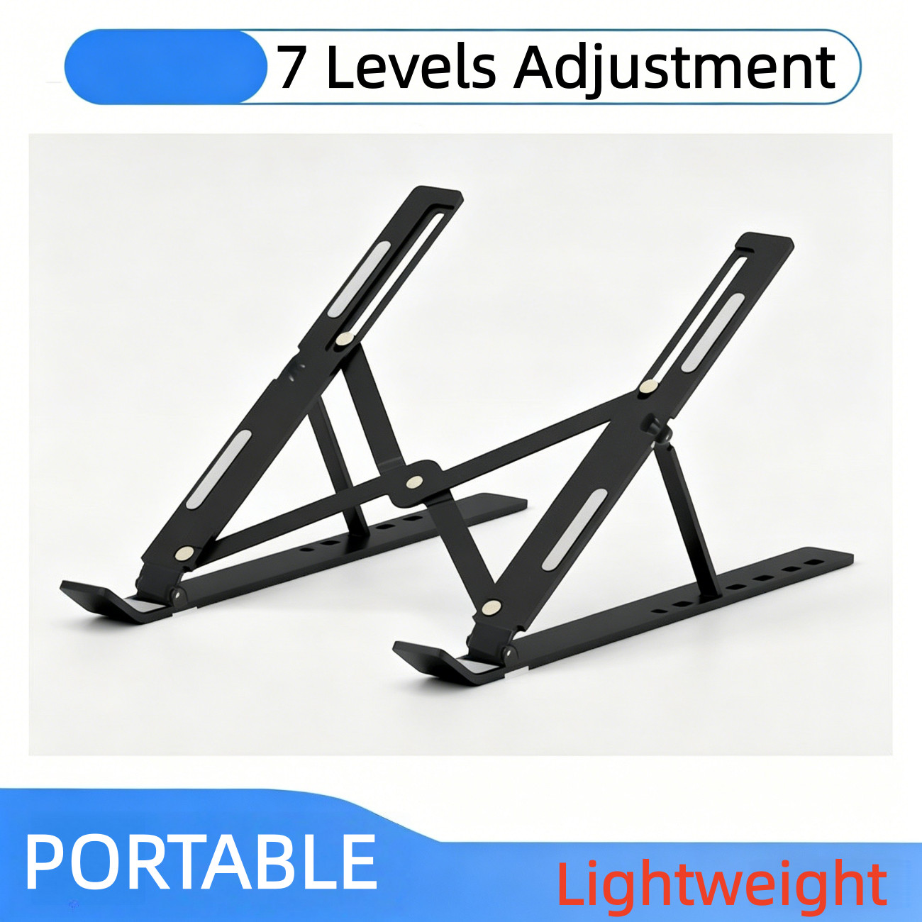 US Universal Foldable Laptop Stand Portable Foldable Holder Adjustable Bracket