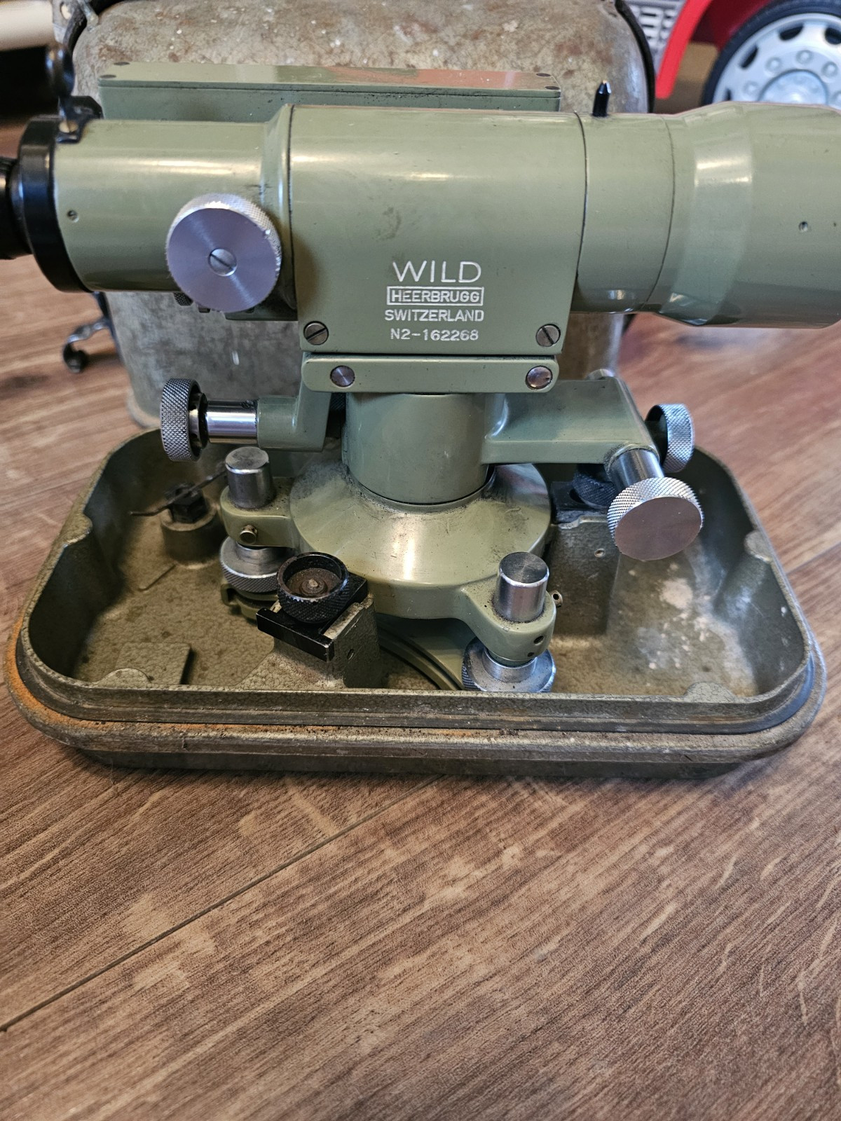 Wild Heerbrugg Vintage Microscope N2 Level & Hilger&Watts Vintage Level