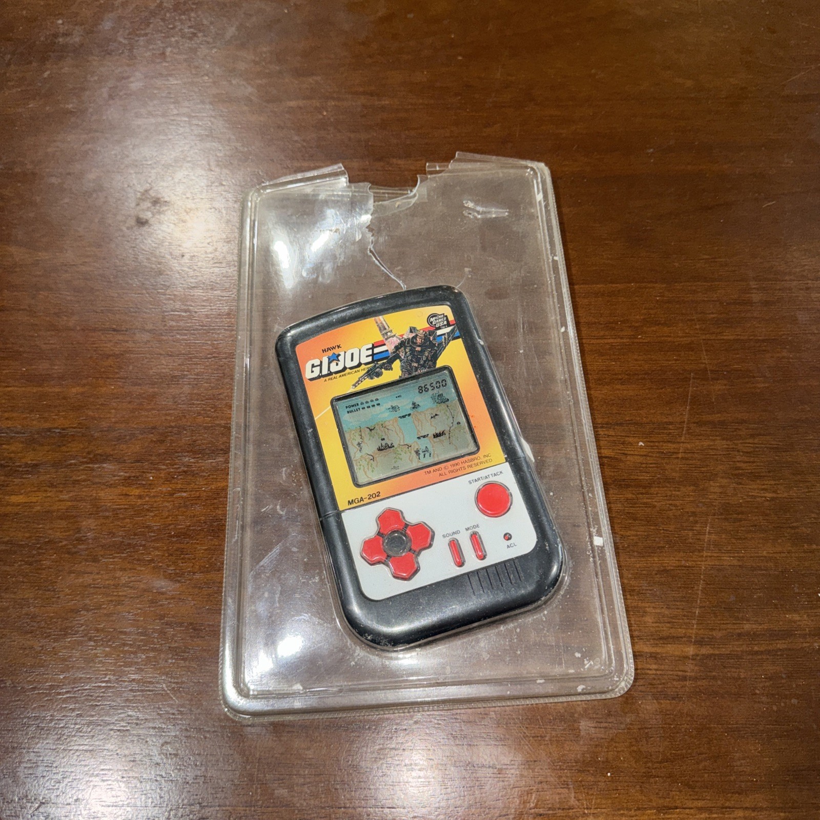G.I. Joe Handheld Electronic Hawk Military Micro Games USA Vintage 1990 Tested