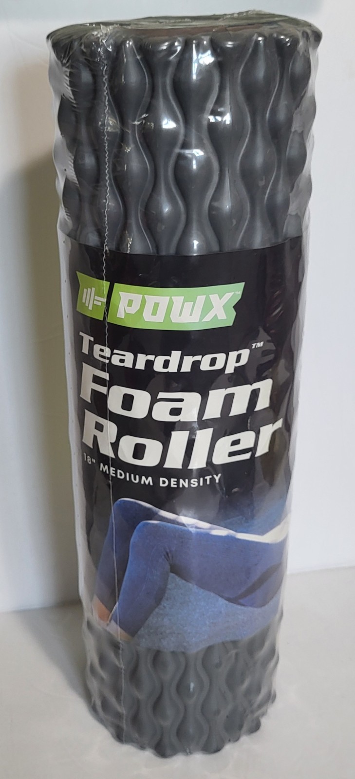 Teardrop Foam Roller 18” – High Density Deep Tissue Massager POWX