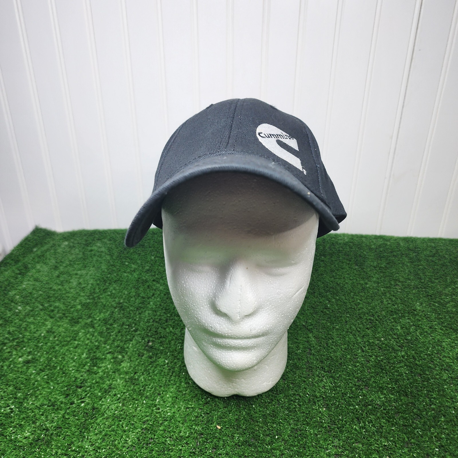 Cummins Black Fitted BDA Stretch Fit Hat Ball Cap