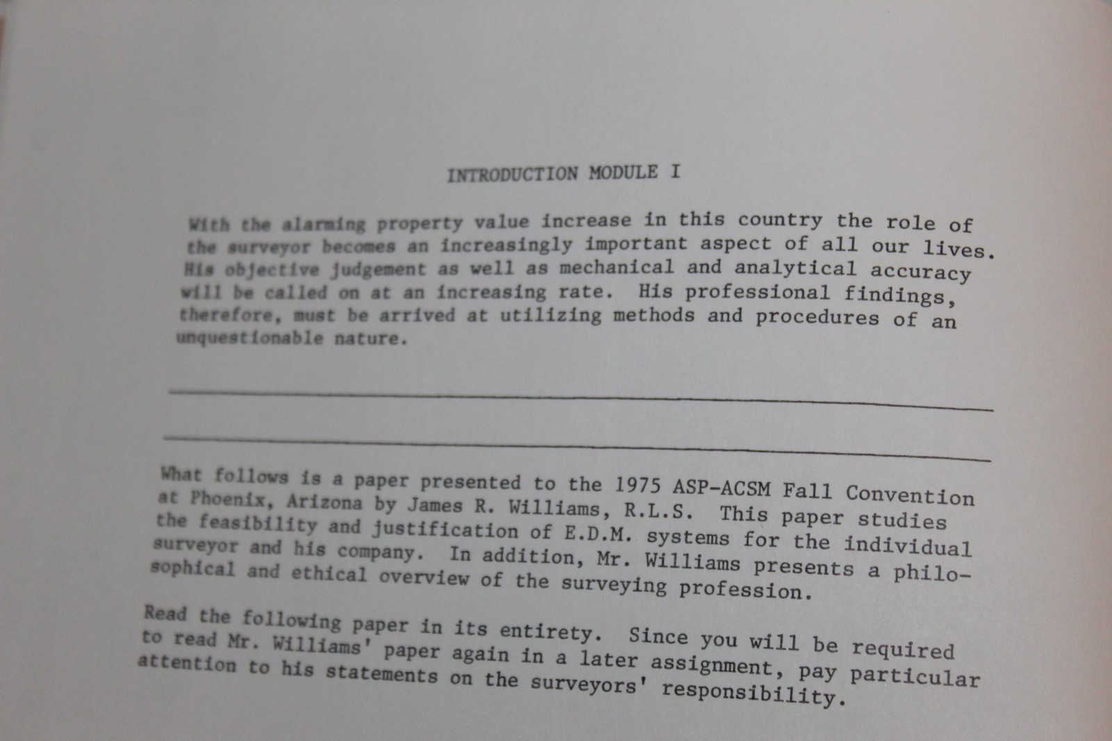 Self Study Guide In EDM Electronic Distance Measuring Systems Vintage Booklet